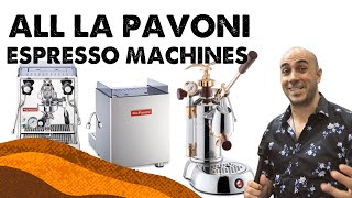 La Pavoni Espresso machines from entry level to full manual lever  Can Smeg keep up the quality [upl. by Seligman]