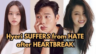 Netizens REACTING to HATE COMMENTS towards Hyeri from Ryu Jun Yeol Fans [upl. by Nanis]