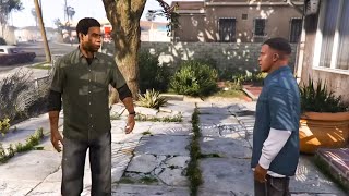 Lamar Roasts Franklin OriginalGTA5 [upl. by Denoting]