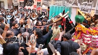 Part 16 11 Muharram Jaloos Zanjeer Zani Zuljanah Azadari Matam Lahore Pakistan 2016 Ashura [upl. by Geri]