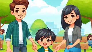 baby cartoon video song kids learning videos baby cartoon song family [upl. by Aisaim]