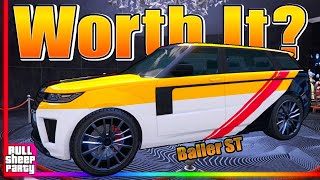 IS IT WORTH IT  The New Baller ST Podium Car Free Lucky Wheel GTA 5 Online Review amp Customization [upl. by Hilliard696]