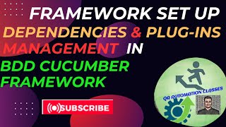 5 Project Set Up  Dependencies amp plugins of BDD framework [upl. by Callery]