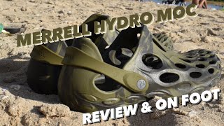 MERRELL HYDRO MOC  SNEAKER REVIEW amp ON FOOT [upl. by Nilla]