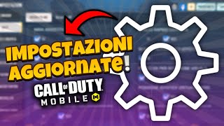 LE MIE IMPOSTAZIONI AGGIORNATE DI COD MOBILE [upl. by Nanis957]