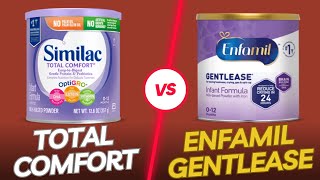 Similac Total Comfort Vs Enfamil Gentlease Moms Reviews  Ingredients  Nutrients  Price [upl. by Ardnasil998]