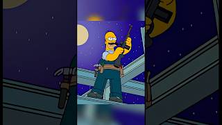 Fight scene thesimpsons shorts [upl. by Annairba317]