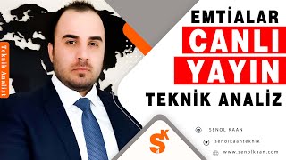 CANLI YAYINSENOL KAAN EMTİALAR amp TEKNİK ANALİZ DEĞERLENDİRMESİ [upl. by Alyt]