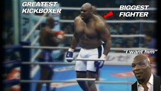 Biggest Fighter vs Greatest Kickboxer  Bob Sapp vs Ernesto Hoost [upl. by Mellitz949]