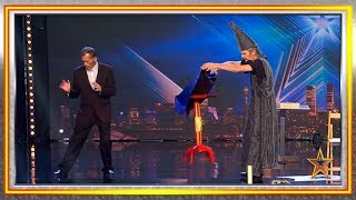 Este MAGO vuelve para hacer VOLAR COSAS por todo el teatro  Audiciones 7  Got Talent España 2019 [upl. by Ynnel]