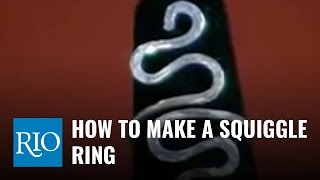 How To Make a Squiggle Ring [upl. by Meldon]