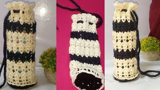 Beautiful Crochet Bottle Cover [upl. by Noleta724]