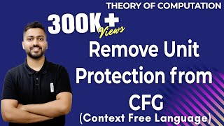 Lec55 Remove Unit Production from CFGContext Free Grammar in Hindi [upl. by Clougher587]