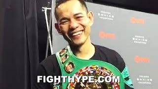 NONITO DONAIRE IMMEDIATE REACTION TO HISTORIC KNOCKOUT OF OUBAALI HEARTFELT POSTFIGHT MESSAGE [upl. by Eliason]