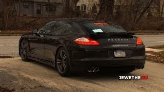 Porsche Panamera Turbo S w Maxflo Exhaust Package LOUD Sounds 1080p Full HD [upl. by Akimal]