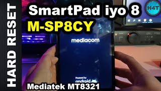 HARD RESET Mediacom SmartPad iyo 8 MSP8CY processore mediatek MT8321 No allwinner a133 [upl. by Eiruam]