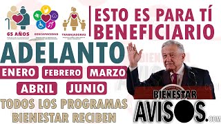 💥🎉GRAN Adelanto de pago🔥programas bienestar se aproxima 5 meses de pago en 2024 Enterate ya [upl. by Burton]