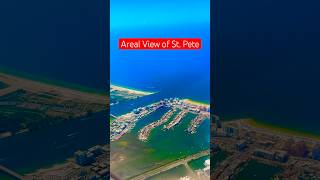 Areal View of beautiful St Pete  Tampa Bay [upl. by Kcirdnekel]