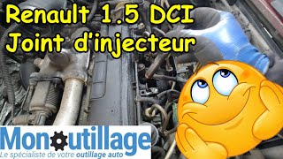 COMMENT REMPLACER UN JOINT DINJECTEUR RENAULT 15 DCI [upl. by Melba]