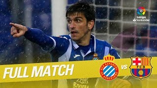 Full Match RCD Espanyol vs FC Barcelona LaLiga 20172018 [upl. by Stelmach]