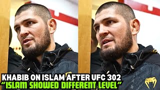 Khabib Nurmagomedov Thoughts On Islam Makhachev Win Over Dustin Poirier At UFC 302 INTERVIEW [upl. by Adierf275]