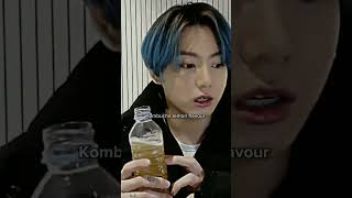 Jungkooks Kombucha lemon flavour  2 packs was only left  jungkook jeonjungkook bts kookie [upl. by Dahaf]