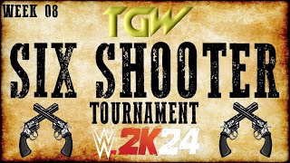 WWE 2K24 TGW Six Shooter tournament Week 8 match 2 [upl. by Hajile]