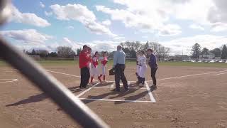 Valders High School VS Kiel High School Softball 4923 [upl. by Glyn]