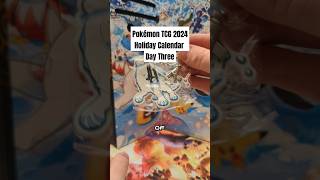 Pokémon TCG 2024 Holiday Calendar Opening Day Three pokemon pokemontcg pokemoncardopening [upl. by Hsirrehc]