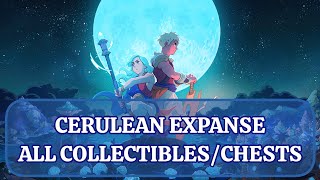 Sea of Stars  Cerulean Expanse  100 Walkthrough  All Collectibles  All Chests [upl. by Ayotahs]