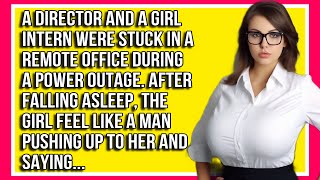 A DIRECTOR AND A GIRL INTERN WERE STUCK IN A REMOTE OFFICE DURING A POWER OUTAGE… [upl. by Zelma64]