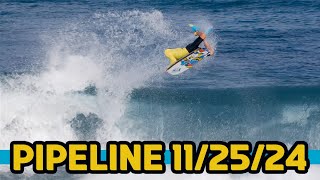 BODYBOARDING • Pipeline • 112524 [upl. by Ztnarf745]