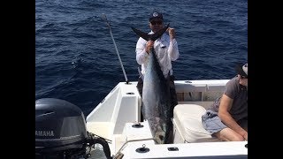 Adam and his Sea Strike 16 chasing Southern Bluefin Tuna off Sydney 1 [upl. by Noicnecsa]