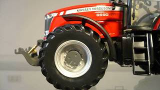 TRACTOR AGRÍCOLA MASSEY FERGUSON 8690 ESCALA 132 2819 [upl. by Margetts]