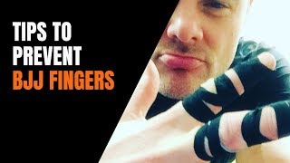 How to Prevent JiuJitsu Fingers [upl. by Akenehs]