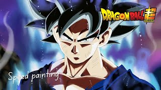 Ultra Instinct Goku  Speed Painting [upl. by Susumu]