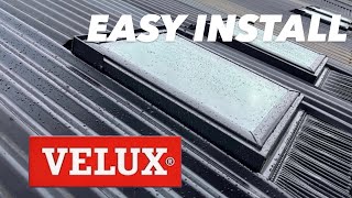 Velux Skylight installation Easy DIY quotAs seen on the Blockquot [upl. by Eniarol724]