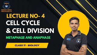 Mitosis Metaphase and anaphase  NEET and CET I Dr Sumant Thakur Day 4 [upl. by Iene]