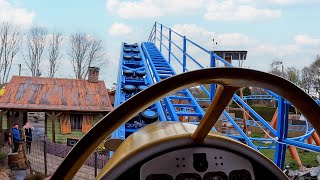 Farmyard Flyer 4K Front Seat POV  Paultons Park [upl. by Dnumyar]