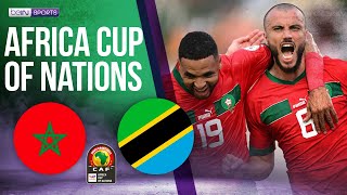 Morocco vs Tanzania  AFCON 2023 HIGHLIGHTS  01172024  beIN SPORTS USA [upl. by Jesus]