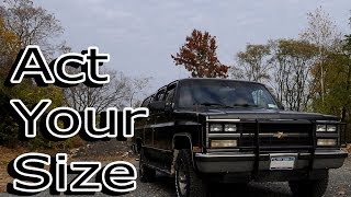 Regular Car Reviews 1990 Chevrolet Suburban [upl. by Enelrac]