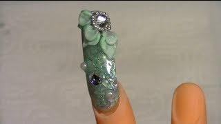 Uñas Acrilicas  Estilo Sinaloa [upl. by Herstein]