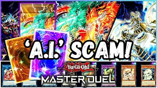 KONAMI EXPOSED NEW ILLEGAL PACK OPENINGYuGiOh Master Duel [upl. by Irmo]