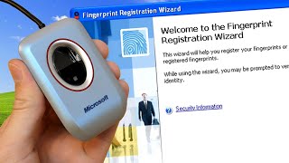 Microsofts Fingerprint Reader for Windows XP [upl. by Yllom772]