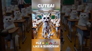 Black zombie cats were bullied by white cats😿What was the result of the bullying🙀🧟‍♂️🏫💉cat [upl. by Reklaw]