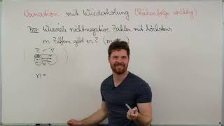 Variation mit Wiederholung Reihenfolge wichtig Nichtnegative Zahlen Beispiel Stochastik lernen [upl. by Lodge]