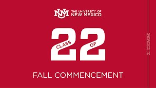 Fall 2022 UNMGrad Stream [upl. by Ainesy]