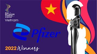 PFIZER CORPORATION HONG KONG LIMITED  2022 Hong Kong HR ASIA Best Companies to Work for in Asia [upl. by Aela]