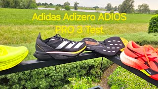 Adidas Adizero Adios PRO 3 InDepth Test Review [upl. by Iasi]