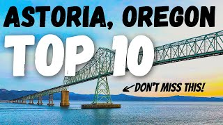 ASTORIA OREGON TOP 10 THINGS TO DO EAT amp EXPLORE  4K TRAVEL GUIDE [upl. by Aihtela]